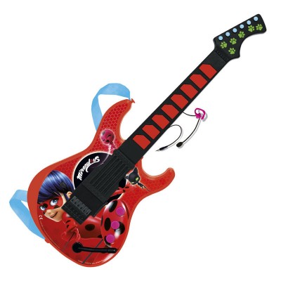 Guitarra com microfone Ladybug