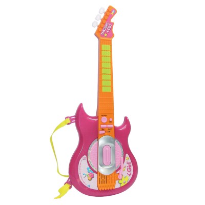 Guitarra Elétrica Infantil com Sons Girl 3+