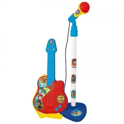Guitarra + Microfone Patrulha Pata
