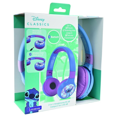 Headphones Bluetooth Stitch Disney