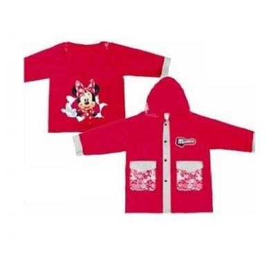 Impermeável vermelho Minnie