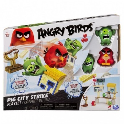 Jogo Angry Birds Destroi Cidade Porcos