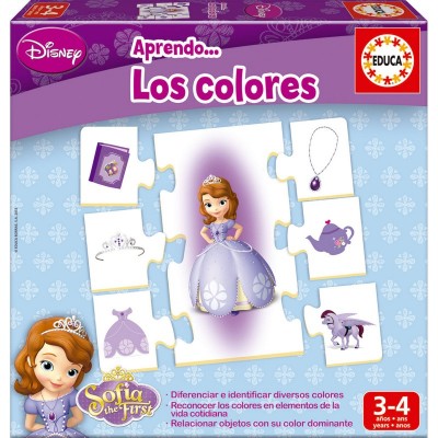 Jogo Aprendo as cores Princesa Sofia