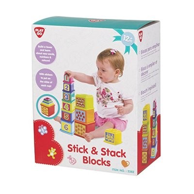 Jogo blocos Stick & Stack - PlayGo