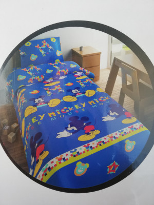 Jogo cama termico Mickey Mouse