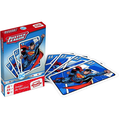 Jogo Cartas Quartetos Justice League DC Comics