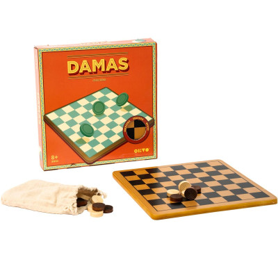 Jogo Damas Madeira