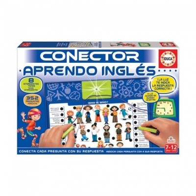 Jogo Educa Conector Aprendo Inglês 7-12A