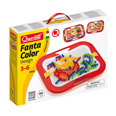 Jogo Fanta color 300 peças 5 cores Quercetti