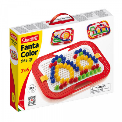 Jogo FantaColor 100 pcs 4 Cores Quercetti