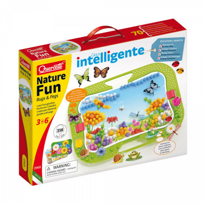 Jogo Natureza Insetos 320 pcs Quercetti