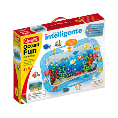 Jogo Oceano Peixes 320 pcs Quercetti