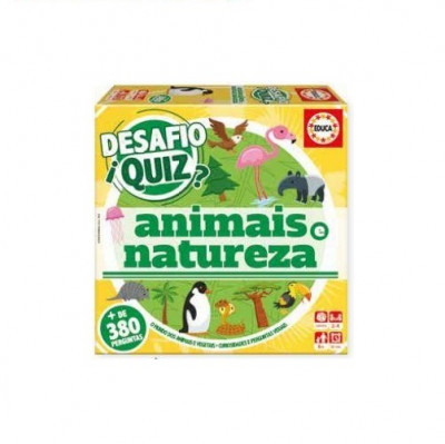 Jogo Quiz Descobrir os Animais e a Natureza