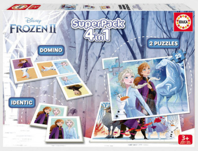 Jogo Superpack 4 em 1 Frozen 2