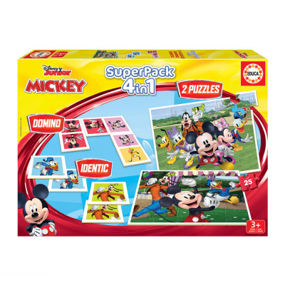 Jogo Superpack 4 em 1 Mickey and Friends Disney