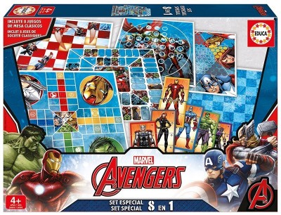 Jogos 8 em 1 Marvel Avengers