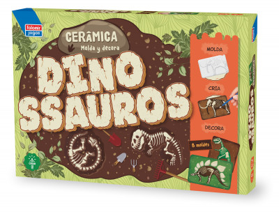 Kit Cerâmica Dinossauros