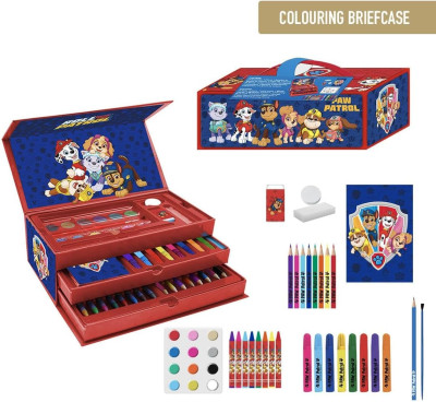 Kit de Colorir Patrulha Pata 52 peças