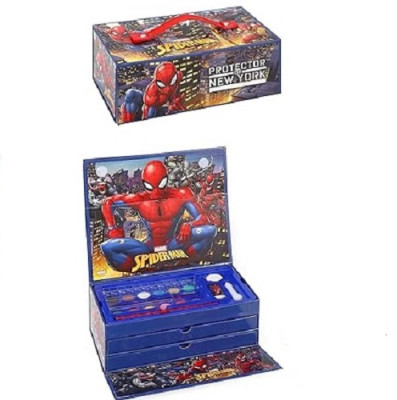 Kit de Colorir Spiderman Marvel 52 peças