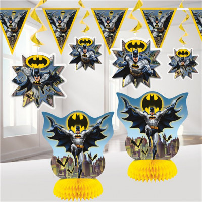 Kit decoração Batman 7 unid