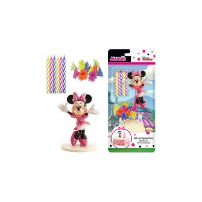 Kit Decoração Minnie com Velas