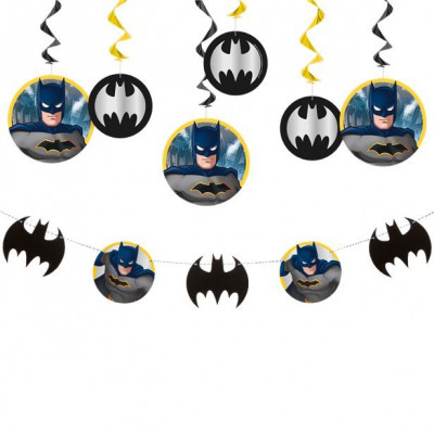 Kit Decoração Suspensa Batman