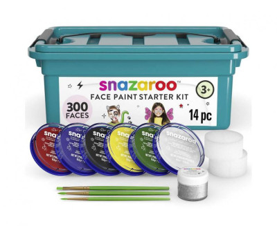 Kit Pinturas Faciais Pro Mini Starter Snazaroo