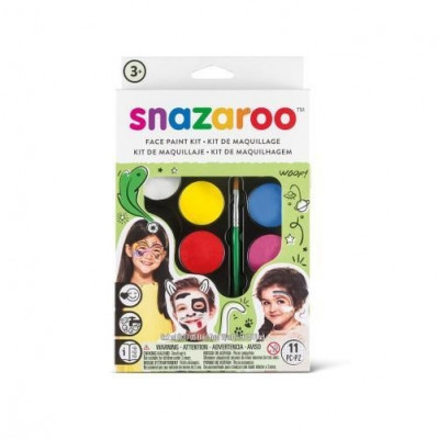 Kit Snazaroo Pinturas Faciais 50 Caras