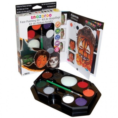 Kit Snazaroo Pinturas Faciais Halloween 50 Rostos