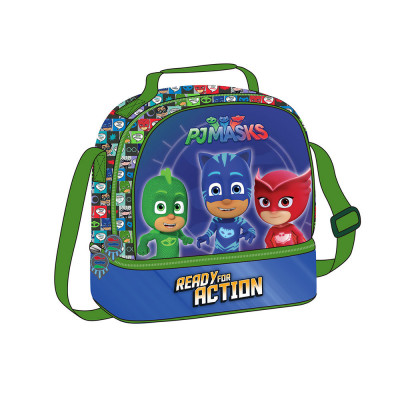 Lancheira azul térmica Pj Masks