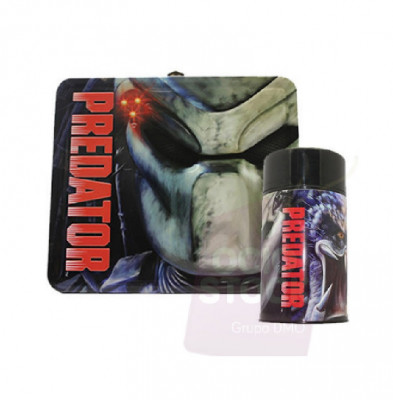 Lancheira Metal com termo Predator