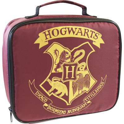 Lancheira Térmica Harry Potter Hogwarts Bordeaux