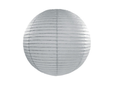 Lanterna Papel Cinza 35cm