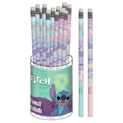 Lápis Carvão Lilo & Stitch
