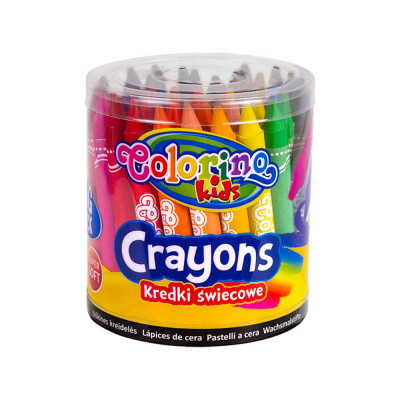 Lápis Cera Jumbo 48 Pcs Colorino