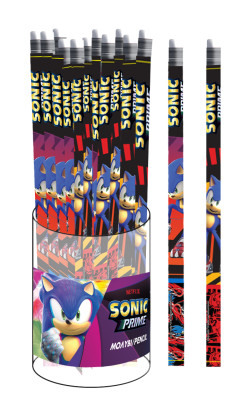 Lápis com Borracha Sonic Prime
