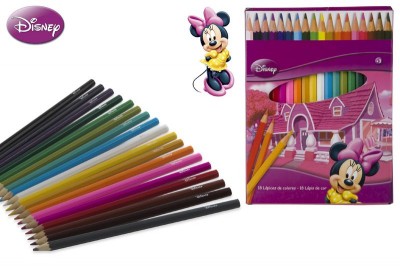 Lápis de cor Minnie 18 cores