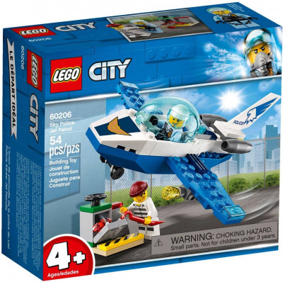 Lego City 60206 - Polícia Aérea Jato