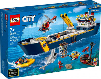 Lego City Barco de Exploração Oceano 60266