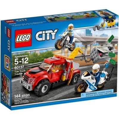 Lego City - Camião Reboque em Dificuldades -60137