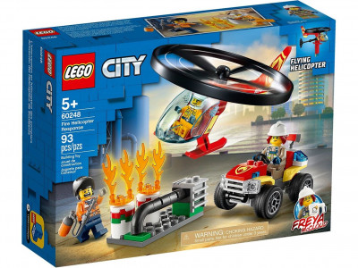 Lego City Combate ao Fogo com Helicóptero 60248
