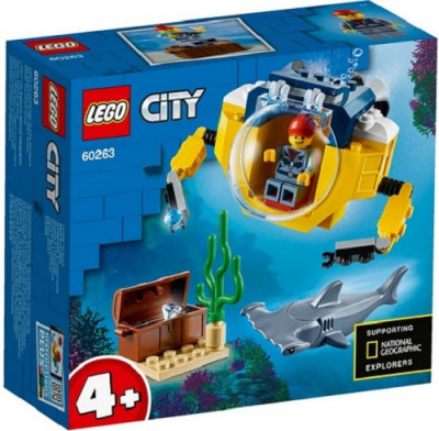Lego City Mini Submarino Oceânico 60263