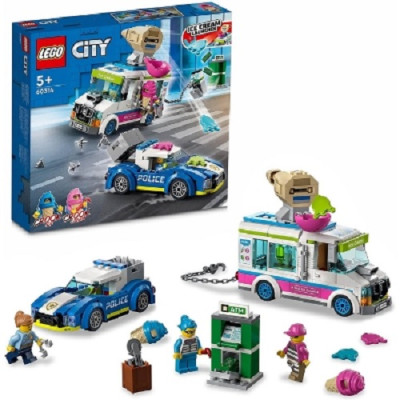Lego City Perseguição Policial Carro Gelado 60314