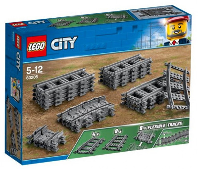 Lego City Trains 60205 - Carris e Curvas