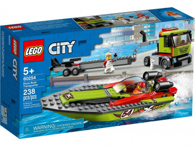 Lego City Transporte Barco de Corrida 60254