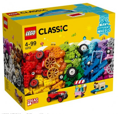 Lego Classic 10715 - Peças Sobre Rodas