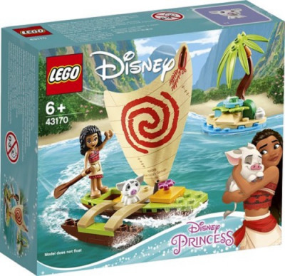 Lego Disney Princess A Aventura Oceânica de Vaiana 43170