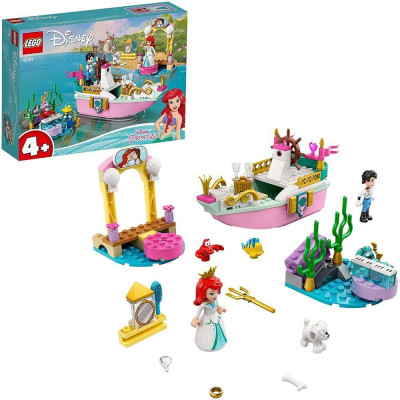 Lego Disney Princess O Barco de Cerimónia de Ariel 43191