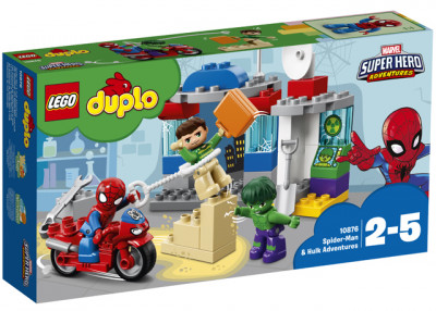 Lego Duplo 10876 - Aventuras Spiderman e Hulk