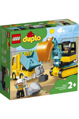 Lego Duplo Camião e Escavadora de Lagartas 10931